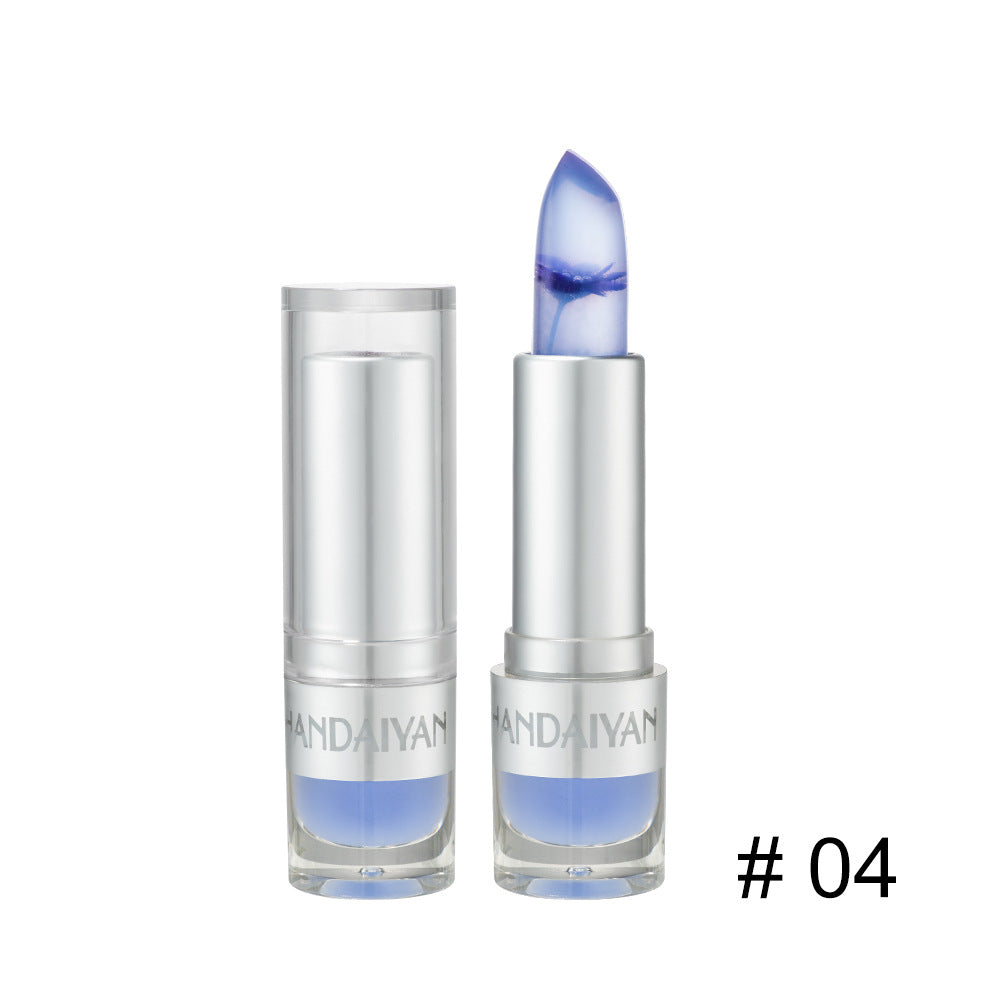 HANDAIYAN Warm Lipstick Flower Color Changing Moisturizing Lipstick Is Not Easy To Fade And Does Not Take Off Makeup
