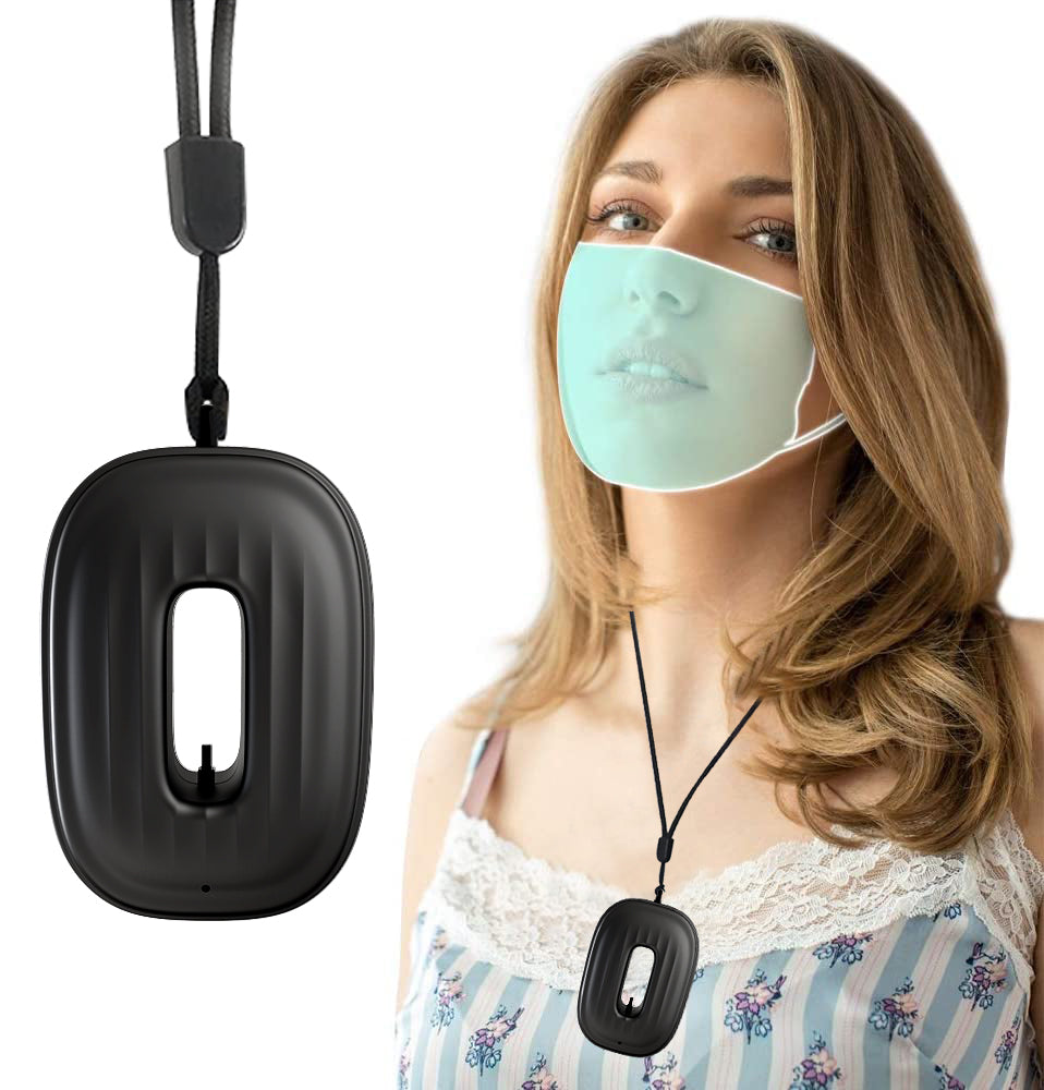 Portable Air Purifier Portable Negative Ion Neck Necklace Small Oxygen Bar Car Purifier