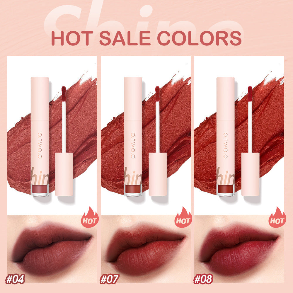 Soft Velvet Mist First Love Lip Slime Blush Eyeshadow Can Be Used For Three Velvet Non-Stick Cups Do Not Lose Color SE001