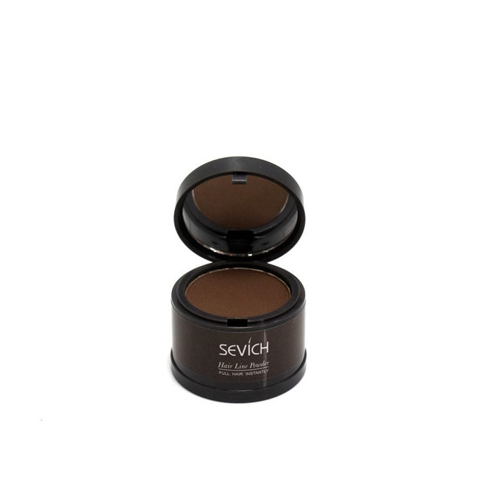 Makeup Hair Line Shadow Powder Eyebrow Powder Extract Easy to Wear Make Up neat symmetry hairline with Mirror Puff Fibers