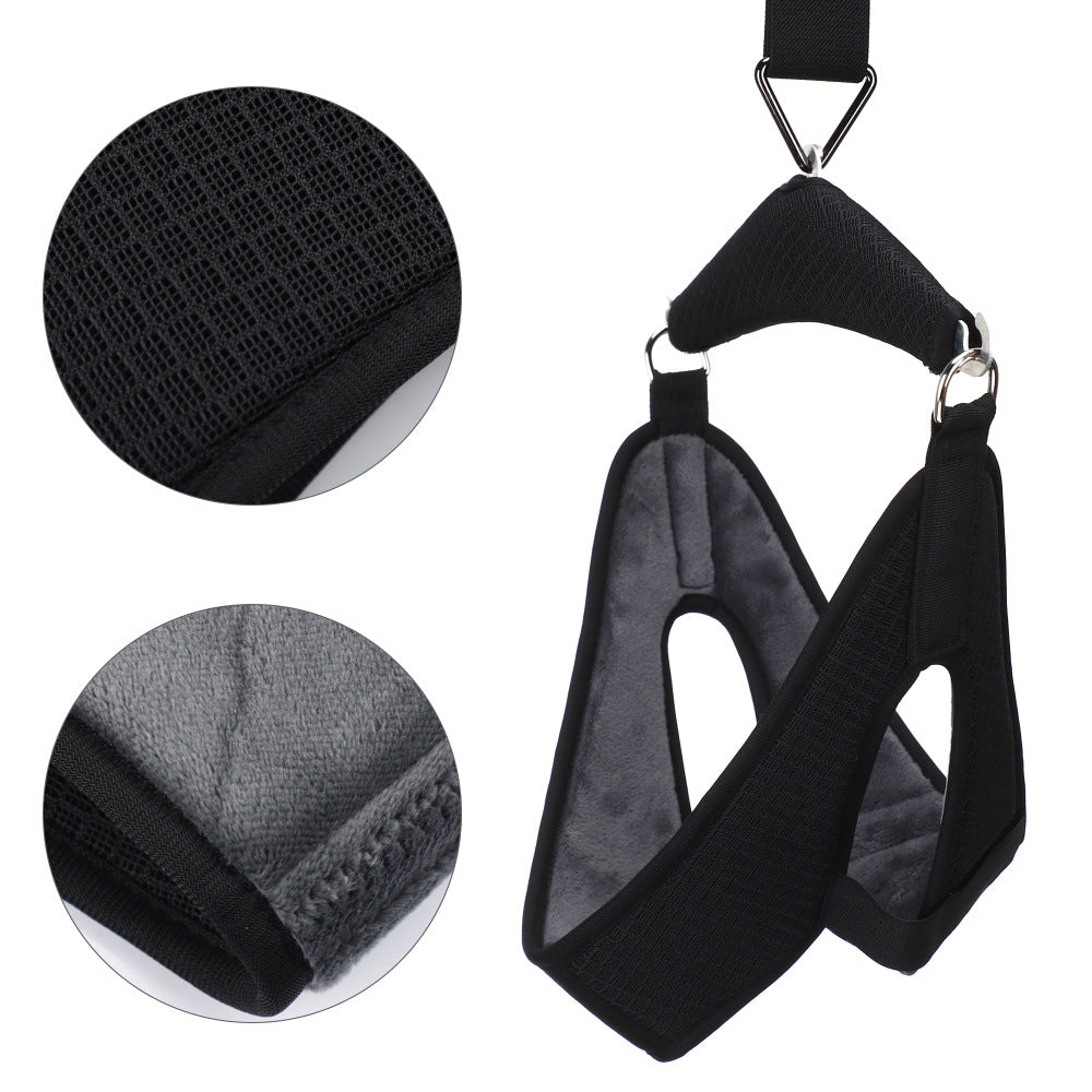 Home Suspended Cervical Traction Corrector Portable Neck Lifting Fixation Belt