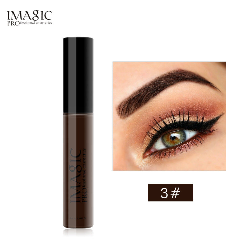 IMAGIC Makeup 4 Colors Eyebrow Cream Non-Bleeding Non-Marking Waterproof And Long-Lasting Liquid Eyebrow