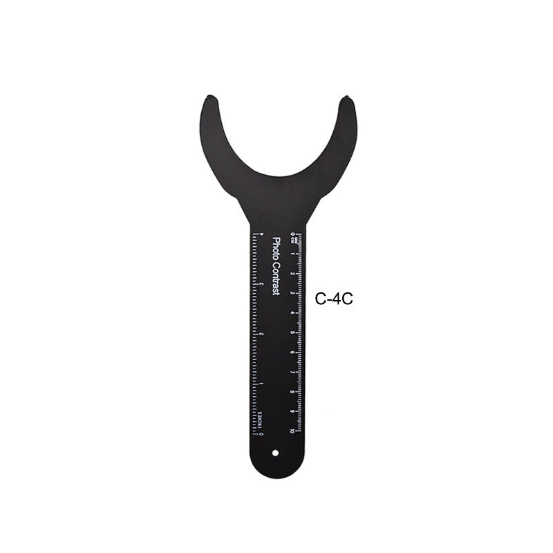 Dental orthodontic black background plate Intraoral photography background plate