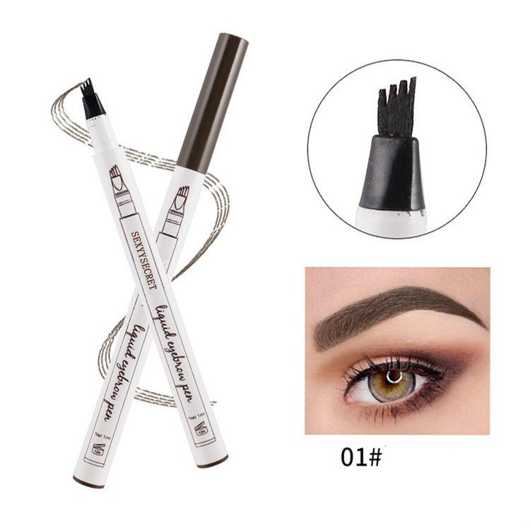 4 Colors 4 Head eyebrow pencil microblading eyebrow tattoo pen for brwi eyebrows shades makeup cosmetics sourcil eye brow pencil