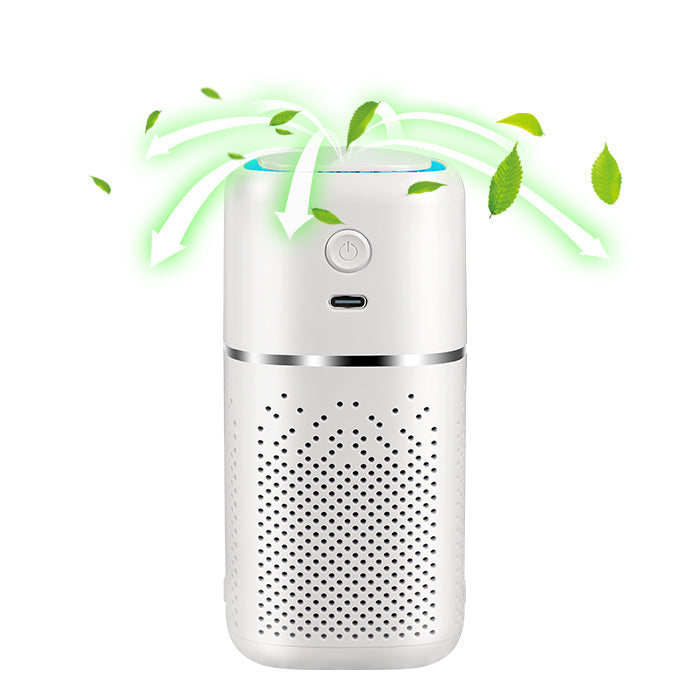 Car Air Purifier Desktop Oxygen Bar Purifier Smoke Removal And Dust Removal UV Ultraviolet Disinfection And Sterilizer Gift