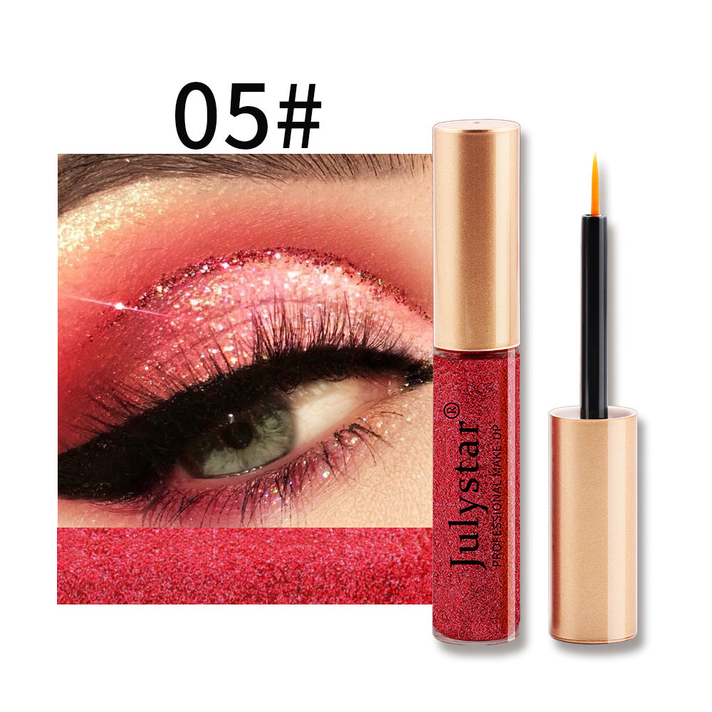 Waterproof Oil Proof Non Smudging Eyeliner Liquid Eyeliner Liquid Pen Pearl Colored Eyeliner Pen