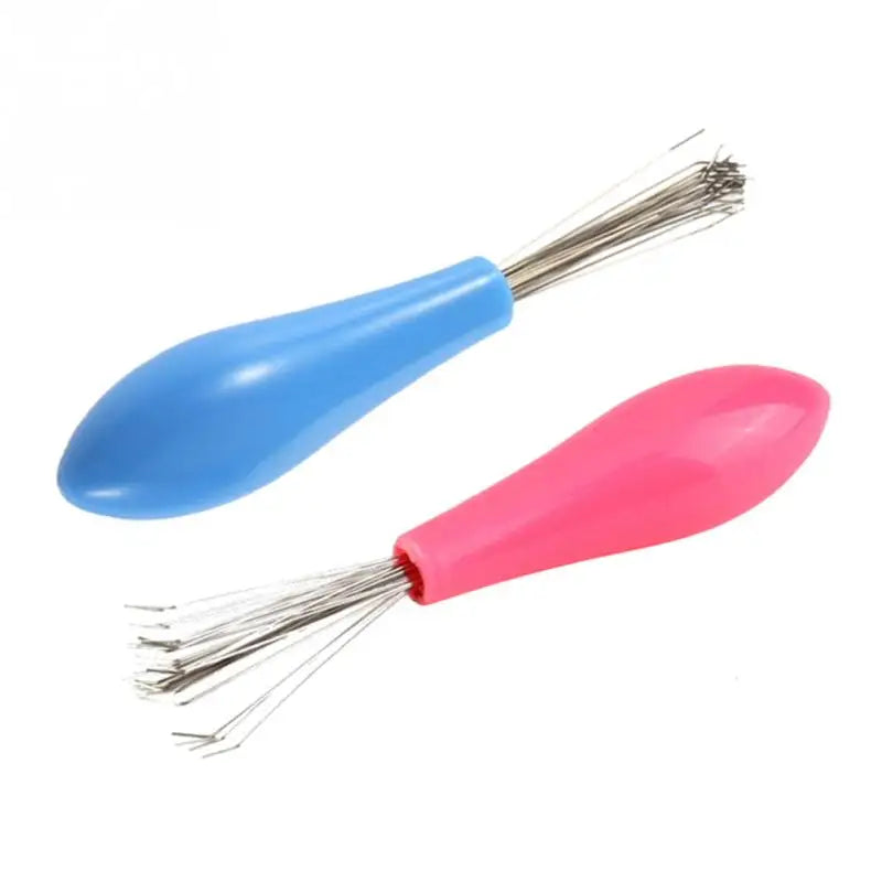 Mini Hair Brush Combs Cleaner Magic Handle Tangle Shower Salon Styling Tamer Tool