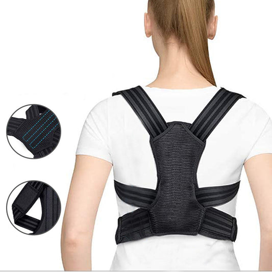 Department Posture Correction Belt Breathable High And Low Shoulder Anti-Hunchback Correction Belt Children Adult Sitting Posture Corrector