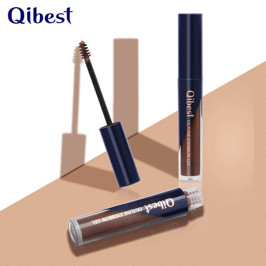 QIBEST Three Dimensional Thick Eyebrow Dyeing Liquid Eyebrow Dyeing Eyebrow Cream Waterproof Makeup Does Not Smudge Does Not Take Off Makeup