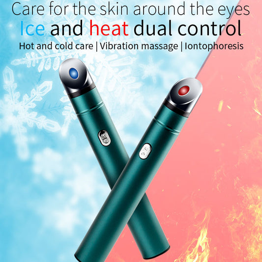 Facial Beauty Instrument Eye Serum Hot and Cold Beauty Introducing Instrument Electric Facial Massage IPL Eye Beauty Instrument