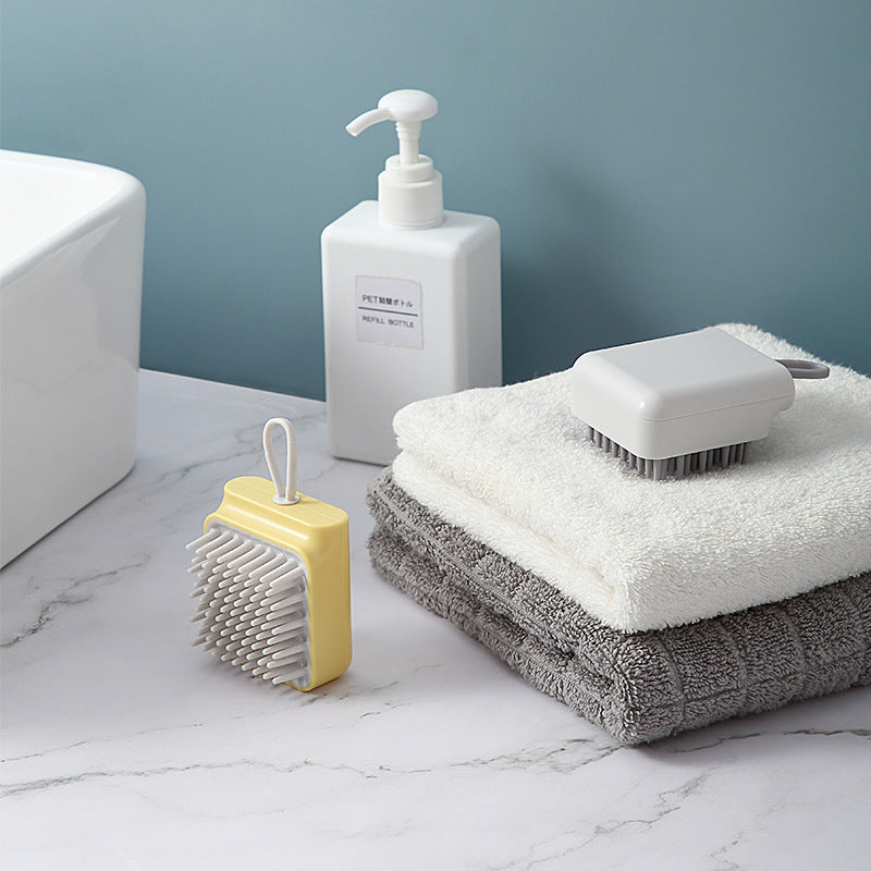 Massage Shampoo Comb Shampoo Brush Men's And Women's Head Shampoo Massage Comb Silicone Anti-Itch Scratching Hair Comb