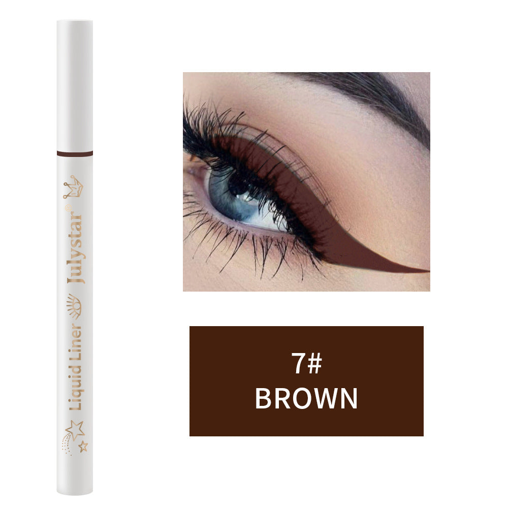Soft Tip Color Eyeliner Waterproof Durable Liquid Eyeliner White Eyeliner Pencil Very Fine Liquid Eyeliner Pen