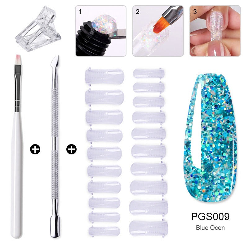 Nail Enhancement Crystal Extension Gel Tool Set Fast Extension Crystal Model Gel Uv Phototherapy Gel