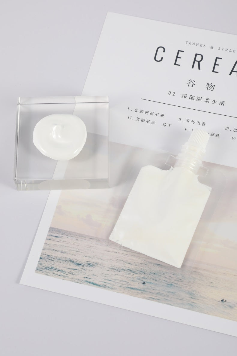 Lip Color Paste 30g Lip Gloss DIY Raw Material Base Moisturizing Non-Stick Cup Lip Gloss Dual-Use