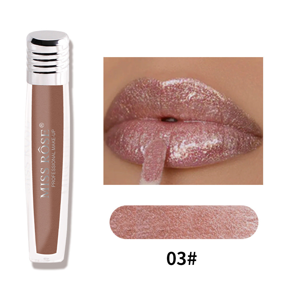 Candy Pearl Lip Gloss Liquid Matte Lip Gloss Without Color Loss And Non-Sticky Cup Velvet Lip Glaze