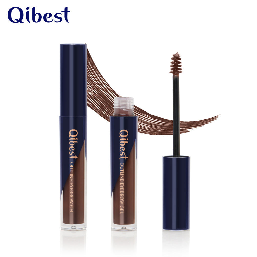 QIBEST Three Dimensional Thick Eyebrow Dyeing Liquid Eyebrow Dyeing Eyebrow Cream Waterproof Makeup Does Not Smudge Does Not Take Off Makeup