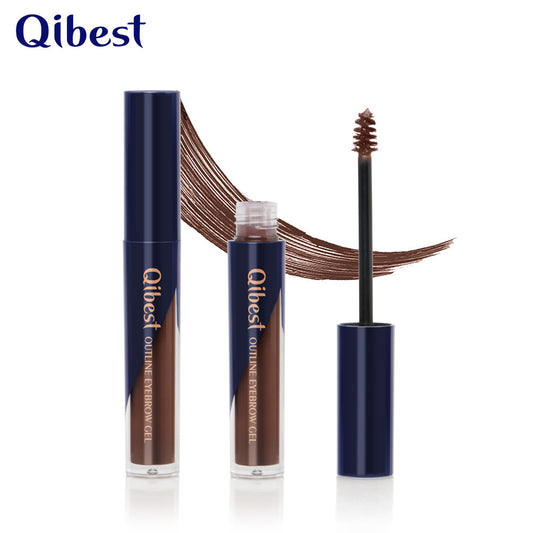 QIBEST Three Dimensional Thick Eyebrow Dyeing Liquid Eyebrow Dyeing Eyebrow Cream Waterproof Makeup Does Not Smudge Does Not Take Off Makeup