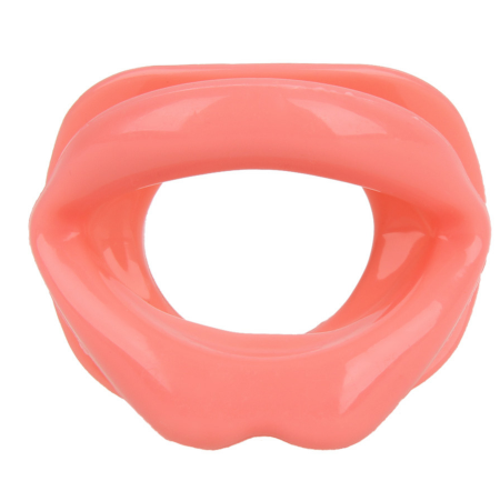 Silicone Rubber Face Slimmer Exercise Mouth Piece Muscle Anti Wrinkle Lip Trainer Mouth Massager Exerciser