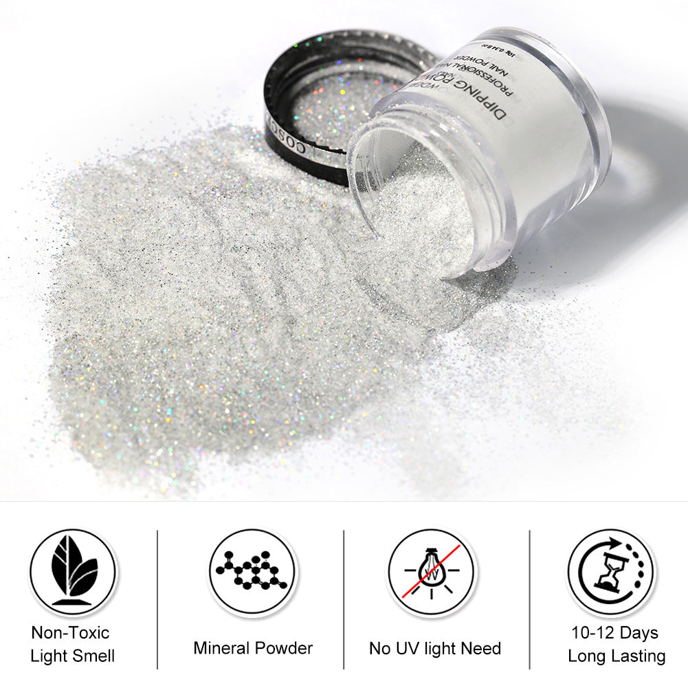 COSCELIA Dipping Foundation Glue Sealing Layer Drying Anastomosis Agent With 6-Color Dipping Powder Free Light Baking Optional Color