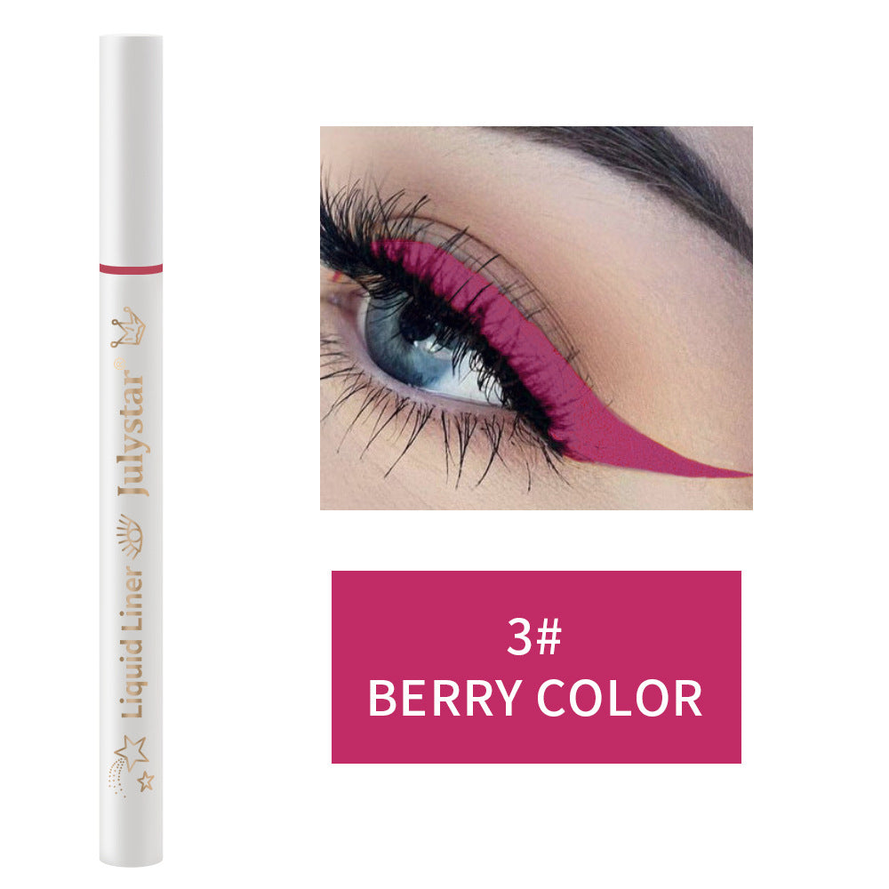 Soft Tip Color Eyeliner Waterproof Durable Liquid Eyeliner White Eyeliner Pencil Very Fine Liquid Eyeliner Pen