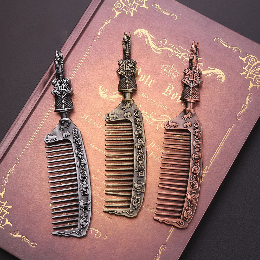 Harry Potter Retro Comb Hogwarts College Style Comb Peripheral Gift