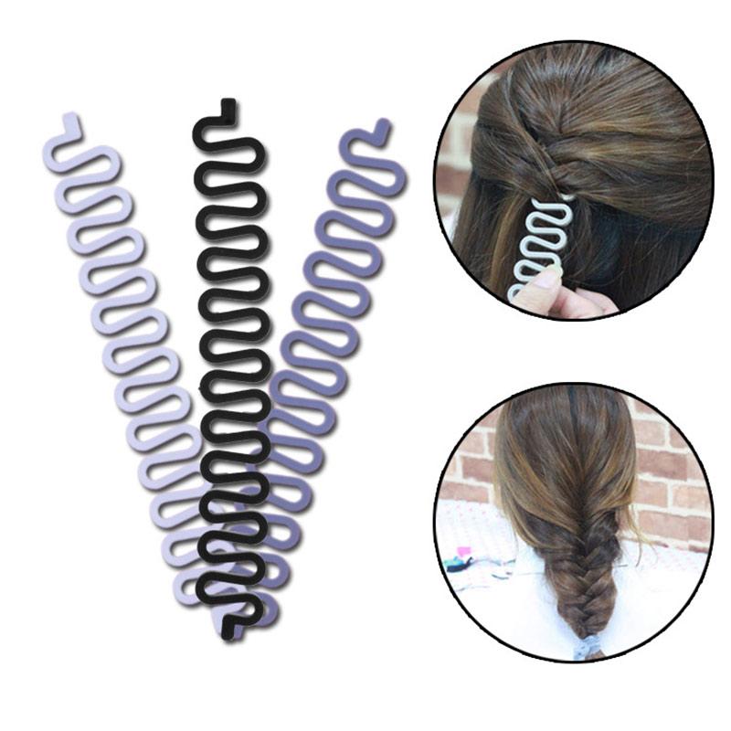 Fashion Hair Braiding Braider Tool Roller With Magic Hair Twist Styling Bun Maker