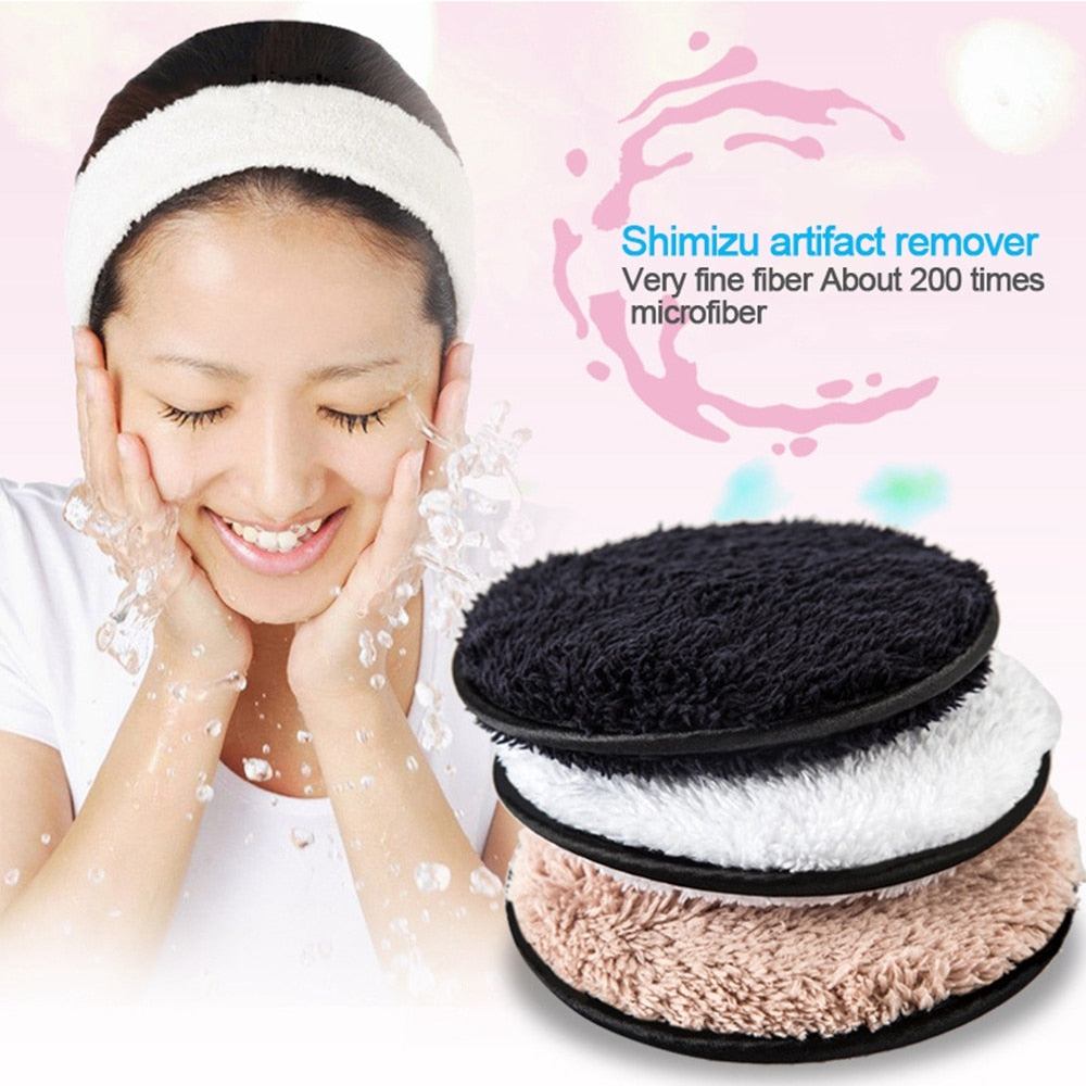 Magical Makeup Remover puff Microfiber Cloth Pads Remover Towel Face Cleansing