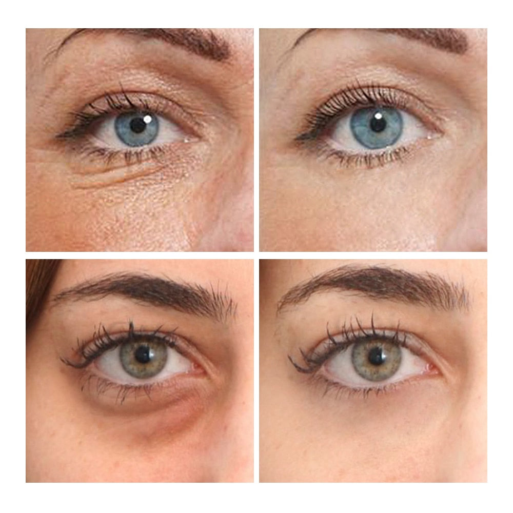 BREYLEE 24K Gold Eye Mask Caviar Collagen Essence New Style Eye Patch Anti Aging Remove Wrinkle Sheet Mask Eye Skin Care 10pairs