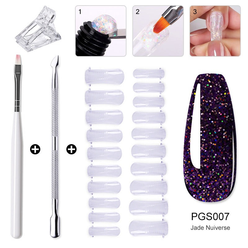 Nail Enhancement Crystal Extension Gel Tool Set Fast Extension Crystal Model Gel Uv Phototherapy Gel