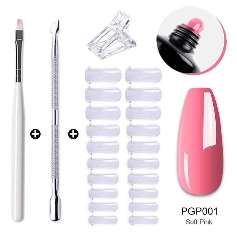 Nail Enhancement Crystal Extension Gel Tool Set Fast Extension Crystal Model Gel Uv Phototherapy Gel
