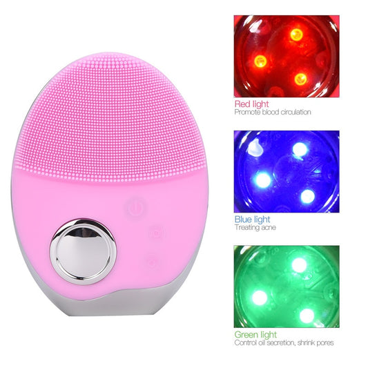 Multifunction Rejuvenation Photon Therapy Deep Cleaning Device 360 degree No Dead Corner Remove Dirt Shrink Pores Wash Brush