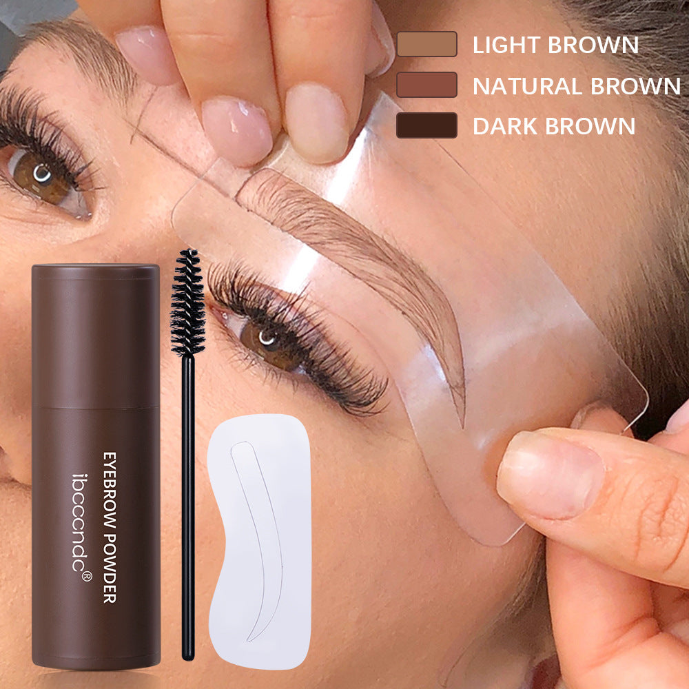 Eyebrow Stamp Eyebrow Powder Stick Thrush Artifact Hairline Shadow Powder Eyebrow Powder Set