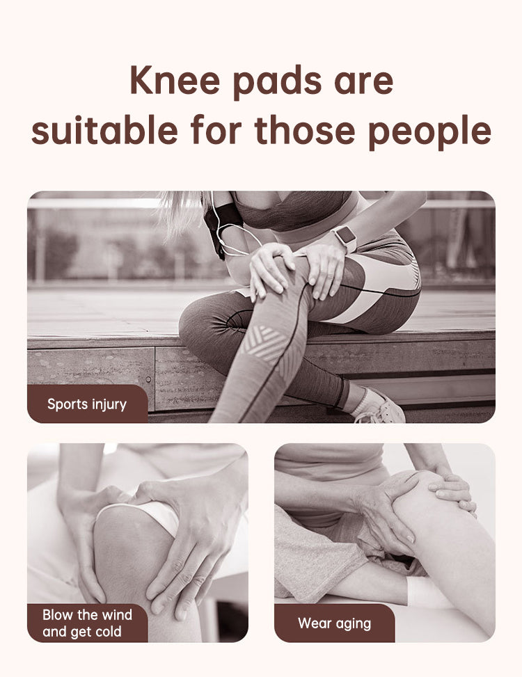 Electric heating knee massage instrument, vibration moxibustion, shoulder and elbow joint pain, hot compress knee massager for old cold legs