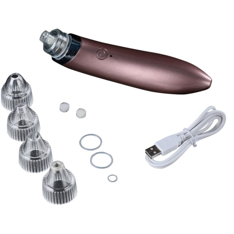 Electric Mini Handheld Dead Skin Acne Vacuum Suction Blackhead Removal Face Lifting Skin Tightening Rejuvenation Beauty Machine