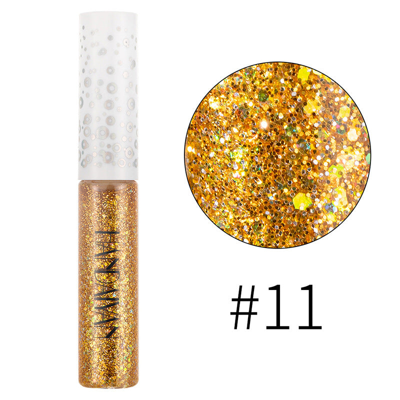 HANDAIYAN Symphony Eyeliner Eye Shadow Dream Shiny Eyeliner Jelly Bright Sequin Eyeliner Eye Shadow