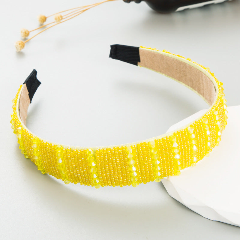 Hair Band Wash Face Hair Cave Headband Korean Cute Sweet Hair Ornaments Wide Side Headdress