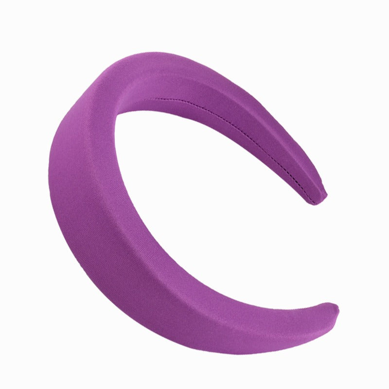 Milk Silk Face Wash Hair Band Velvet Sponge Hair Band Thickened Velvet Black Headband for Women