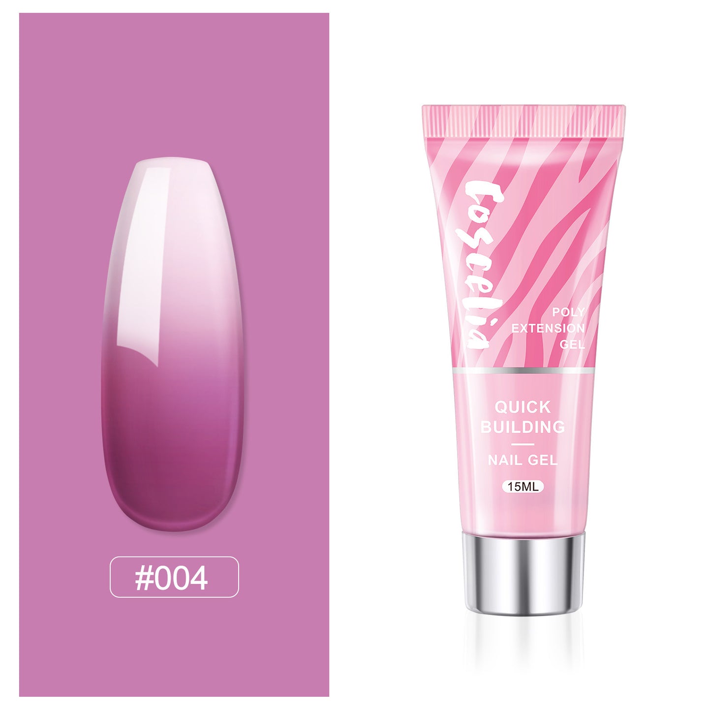 New Painless Crystal Extension Glue Temperature Change Burst Flash Nail Glue Beginner Manicure Paper-Free Extension Glue