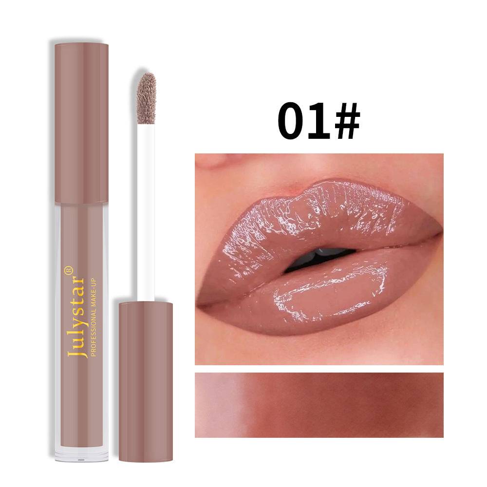 Waterlight Mirror Colorless Lip Glaze Female Pearlescent Transparent Moisturizing Lip Honey