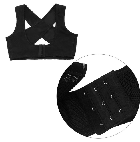 Posture Corrector Adjustable Women Back Support Belt Orthotics Posture Correction Brace Rectify Posture Corset Face Lift Tool