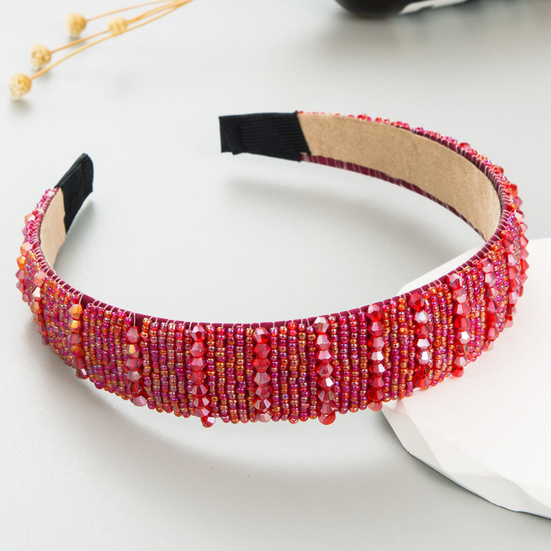 Hair Band Wash Face Hair Cave Headband Korean Cute Sweet Hair Ornaments Wide Side Headdress