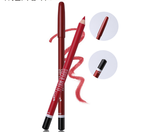 12pcs/box Menow Super Matte Lip Liner Set Lip Makeup Brand Pencils for Lips Lipliner Pen Waterproof