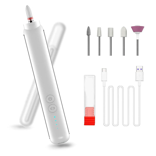 USB Rechargeable Manicure Instrument Portable Electric Nail Polisher Polisher Polish And Remove Dead Skin Manicure Tools
