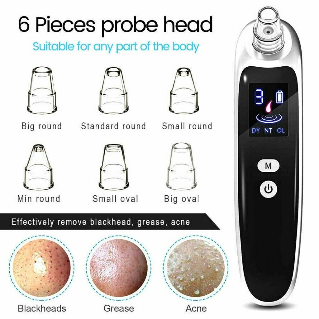 Electric blackhead remover Blackhead Acne Vacuum Cleaner Pore Skin Care Tools Nose Face Deep Cleansing Suction Machine