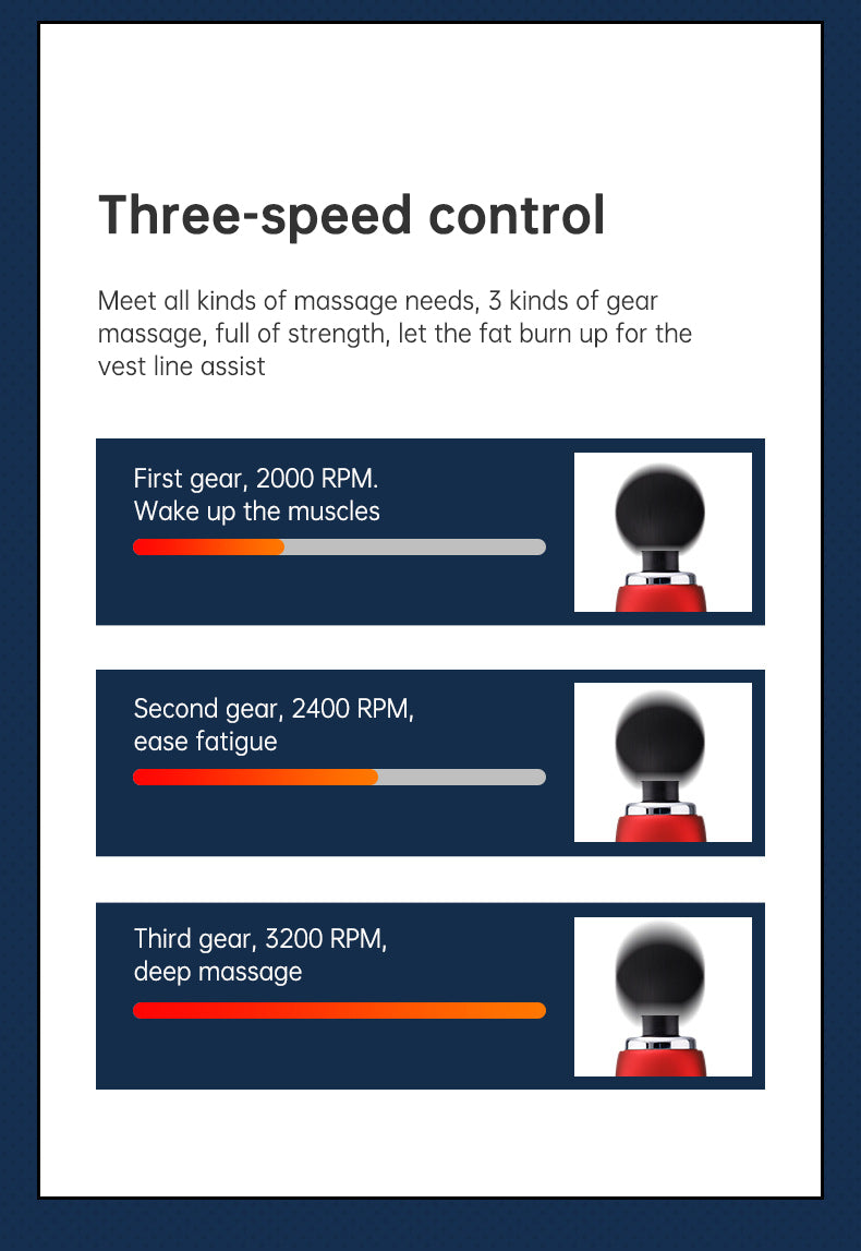 CP-F10 fascia gun muscle massager cervical muscle relaxer electric menstrual gun leg electric