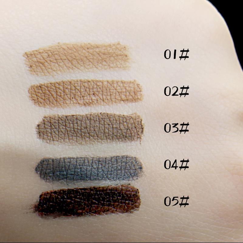 BY NANDA Tattoo Dye Cream Eyebrow Pencil Tint Waterproof with Brush Cosmetic Long Lasting Henna Eye Brow Maquiage