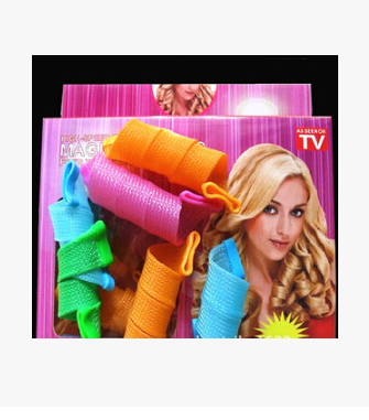 18pcs Hair Rollers Snail Rolls Styling Curler Tools, Easy At Home DIY Natural Way Magic Roller Magic Curler