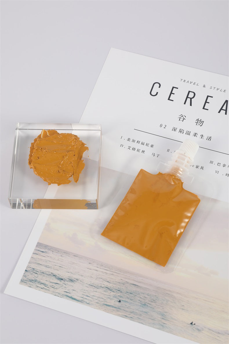 Lip Color Paste 30g Lip Gloss DIY Raw Material Base Moisturizing Non-Stick Cup Lip Gloss Dual-Use