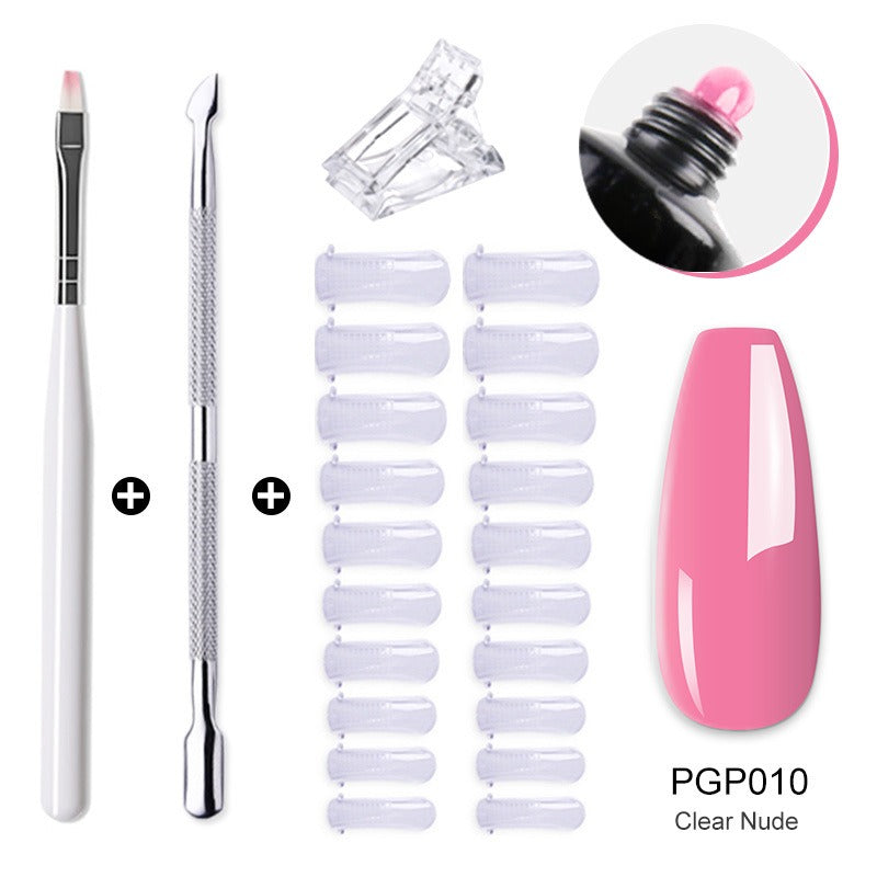 Nail Enhancement Crystal Extension Gel Tool Set Fast Extension Crystal Model Gel Uv Phototherapy Gel