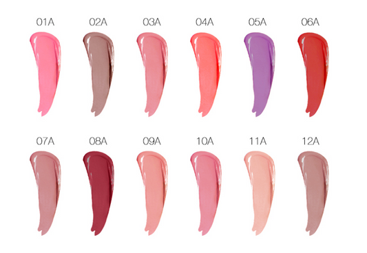 O.TWO.O 12 Colors Lipstick Matte Lipsticker Long-lasting Easy to Wear Waterproof Baby Lip Balm Nude